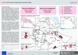 Ethiopia Joint Market Monitoring Initiative (JMMI) August 2022 Factsheet