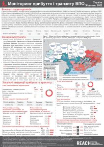 REACH Ukraine Arrival and Transit Monitoring Factsheet (Round 4, October 2022) Ukrainian