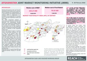Afghanistan Joint Market Monitoring Initiative (JMMI), factsheet – Feburary2022