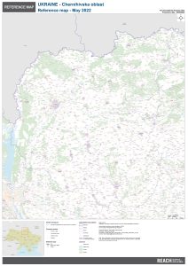 REACH UKR Map REF Chernihivska Overview Map 04 MAY 2022 A0 EN