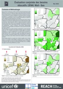 REACH Mali - JENA - Factsheet Gao - Mai 2022