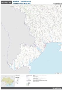 REACH UKR Map REF Odeska oblast Overview Map 9MAY2022 A0 EN