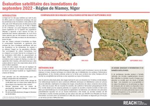 REACH Niger Evaluation satellitaire des inondations de septembre 2022 – Région Niamey, Niger