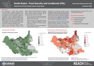 Assessment of Hard to Reach Areas: Food Security & Livelihoods, November 2022