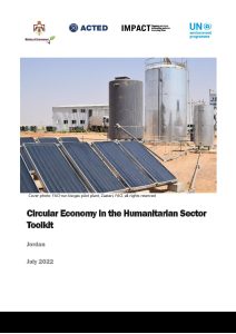 Circular Economy in the Humanitarian Sector in Jordan - toolkit