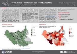 Assessment of Hard to Reach Areas: Shelter, November 2022