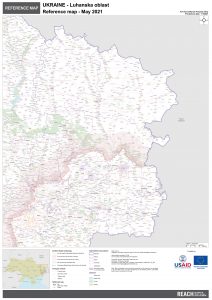 REACH UKR Map REF Luhanska OverviewMap 31MAY2021 A0 EN