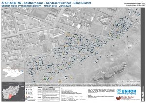 REACH AFG Map Dand District Plot Arrangement Of Shelter Types 01Jun2021 A3