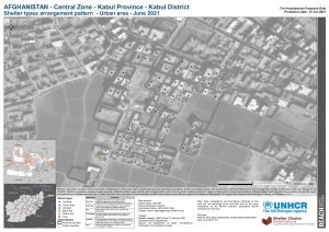 REACH AFG Map KabulDistrict 2 PlotArrangementOfShelter Types 01Jun2021 A3