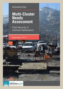 AFG_Report_MCNA - Food Security in Informal Settlements_November 2017