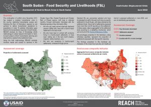 Assessment of Hard to Reach Areas: Food Security & Livelihoods, June 2022