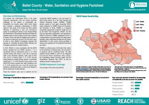 SSD_WASH Baseline Factsheets_Upper Nile State_November-December 2018