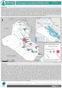 Flooding trends and hotspots in Iraq, October 2020 Factsheet