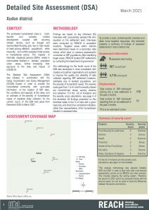 Detailed Site Assessment in Xudur District, March 2021 Factsheet
