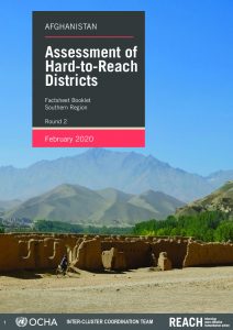 Assessement of Hard-to-Reach areas, Southern region booklet, February 2020