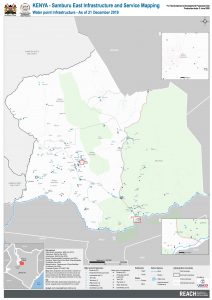 REACH KEN MAP SamburuEast Infrastructure and service mapping water December2019 A1
