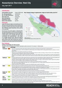 IRQ_Factsheet_Humanitarian Overview of Heet_April 2017