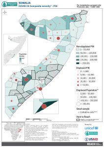 REACH Somalia Map Somalia STM PiN  WASH composite 13MAY2020 A4
