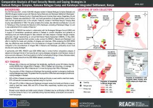 2020 MSNA in Dadaab Refugee Complex, Kakuma Refugee Camp, and Kalobeyei Integrated Settlement: Comparative analysis of food security needs and coping strategies