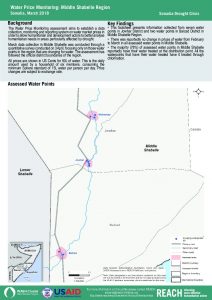 SOM_Factsheet_Water Price Monitoring_Middle Shabelle_March 2018