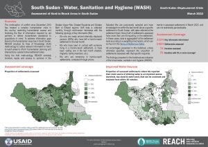 Assessment of Hard-to-Reach Areas: Water, Sanitation and Hygiene, March 2022