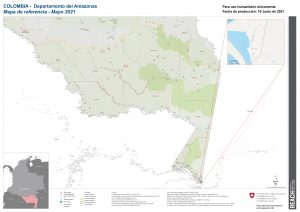 REACH Col Mapa de Referencia - Amazonas, Junio 2021