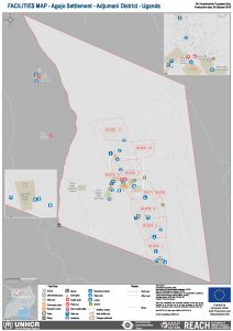 UGA_Map_Agojo Facilities_September 2018