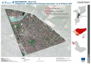 Mozambique - Cyclone Idai - Beira City - Chingussura Neighbourhood Damage Assessment - 26 March 2019