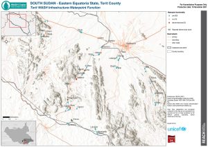 REACH SSD WASH Infrastructure Function Map, Torit