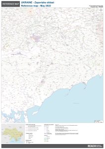 REACH UKR Map REF Zaporizka oblast Overview Map 10MAY2022 A0 EN