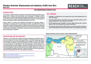 SYR_Situation Overview_Displacement and Intentions_Afrin_March 2018