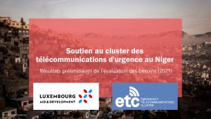 REACH Niger – Presentation – Support to ETC – Sept 2021