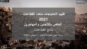 Libya 2021 Refugee & Migrant Multi-Sector Needs Assessment (MSNA) Preliminary Key Findings Presentation, August 2021 [Arabic]