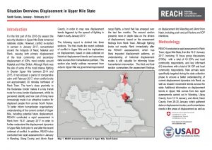 SSD_Situation Overview_Displacement in Upper Nile_February 2017