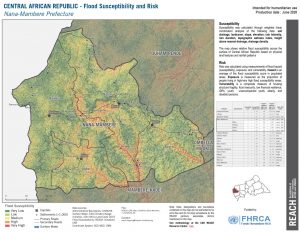 Nana Mambere, CAR (Flood Risk Map 26JUNE2020)