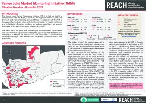 REACH YEM JMMI Situation Overview November 2022