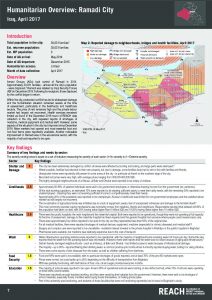 IRQ_Factsheet_Humanitarian Overview of Ramadi_April 2017