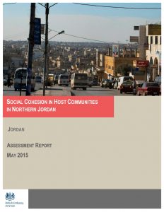 JOR_Report_Social Cohesion in Host Communities in Northern Jordan_May 2015