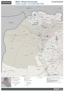 REACH IRQ Map REF Ninewa CampLocation 23DEC2020 A1