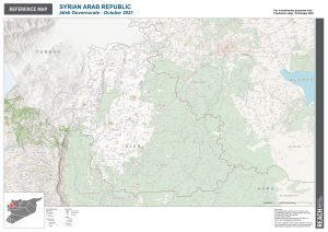 REACH Syria Reference Map Governorate Idleb OCT2021 A0
