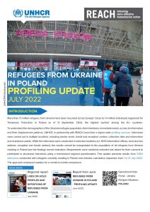 REACH Poland Protection Profiling Monthly Update (2022-07-01 - 2022-07-31)