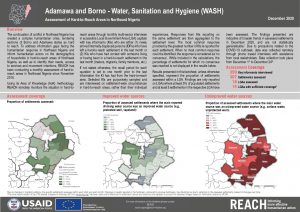 Hard-to-Reach, WASH, Factsheet Borno and Adamawa state, Nigeria, December 2020