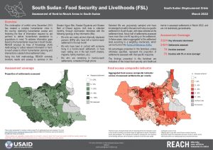 Assessment of Hard-to-Reach Areas: Food Security & Livelihoods, March 2022