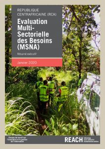 Evaluation multisectorielle des besoins en République Centrafricaine, résumé exécutif – janvier 2020