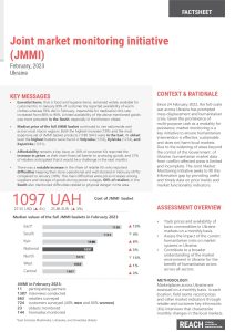 Ukraine Joint Market Monitoring Initiative (JMMI) Factsheet - February_2023