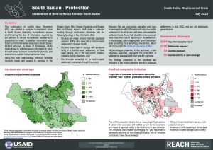Assessment of Hard to Reach Areas: Protection, July 2022