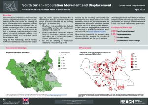 REACH_SSD_Factsheet_Assessment of Hard-to-Reach Areas Population Movement_April_2022