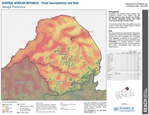 Vakaga, CAR (Flood Risk Map 26JUNE2020)