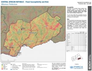 Mbomou, CAR (Flood Risk Map 26JUNE2020)