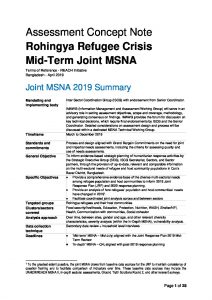 BGD_ToR_Joint Light-touch MSNA_April 2019